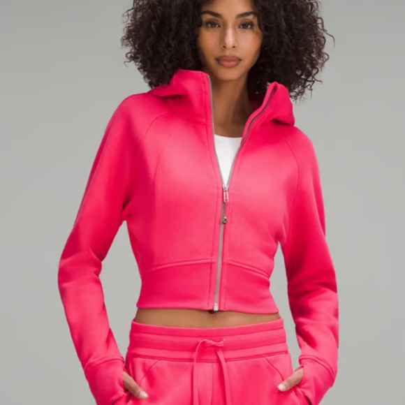 lululemon athletica Tops - LULULEMON Women's Pink Zip-Up Hoodie